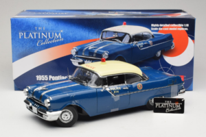 Pontiac Star Chief Rendőrautó Sun Star 1:18 5046 Fém – 6. kép a 6-ből