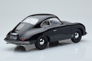 Porsche 356 Fekete Norev 1:18 187451 Fém – 2. kép a 6-ből