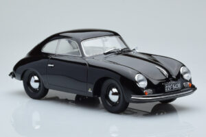 Porsche 356 Fekete Norev 1:18 187451 Fém – 4. kép a 6-ből