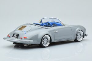 Porsche 356 Speedster By S-Klub Szürke GT Spirit 1:18 GT409 Gyanta – 5. kép a 6-ből