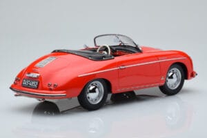 Porsche 356 Speedster Piros Norev 1:18 187461 Fém – 2. kép a 6-ből