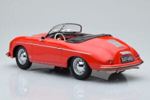 Porsche 356 Speedster Piros Norev 1:18 187461 Fém – 5. kép a 6-ből