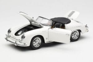 Porsche 356A Speedster Fehér AUTOart 1:18 77862 Fém – 2. kép a 8-ből