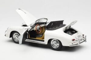 Porsche 356A Speedster Fehér AUTOart 1:18 77862 Fém – 5. kép a 8-ből