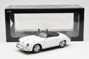 Porsche 356A Speedster Fehér AUTOart 1:18 77862 Fém – 8. kép a 8-ből