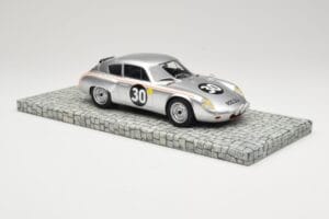 Porsche 356B 1600 GS Carrera GTL #30 B. Pon / C. Godin de Beaufort 24 Hours of Le Mans 1962 Minichamps 1:18 107626830 Fém – 4. kép a 6-ből