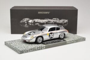 Porsche 356B 1600 GS Carrera GTL #30 B. Pon / C. Godin de Beaufort 24 Hours of Le Mans 1962 Minichamps 1:18 107626830 Fém – 6. kép a 6-ből