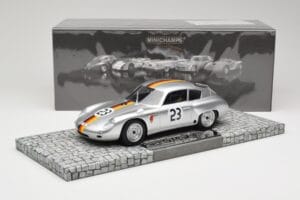 Porsche 356B 1600 GS Carrera GTL Abarth #23 G. Koch GP Solitude 1962 Minichamps 1:18 107626823 Gyanta – 6. kép a 6-ből
