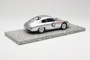Porsche 356B 1600 GS Carrera GTL Abarth #42 H. Herrmann / H. Linge Targa Florio 1962 Minichamps 1:18 107626842 Gyanta – 2. kép a 6-ből