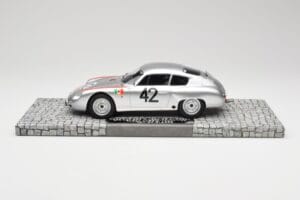 Porsche 356B 1600 GS Carrera GTL Abarth #42 H. Herrmann / H. Linge Targa Florio 1962 Minichamps 1:18 107626842 Gyanta – 3. kép a 6-ből
