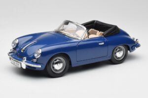 Porsche 356B Kabrió Kék Bburago 1:18 3051 Fém