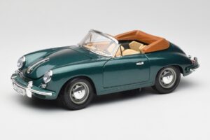 Porsche 356B Kabrió Zöld Bburago 1:18 3051-M1 Fém