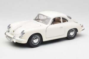 Porsche 356B Fehér Bburago 1:18 3021-M3 Fém