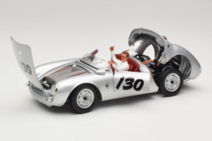 Porsche 550 A Spyder Little Bastard James Dean Schuco 1:18 450033200 Fém – 2. kép a 8-ből