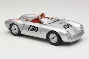 Porsche 550 A Spyder Little Bastard James Dean Schuco 1:18 450033200 Fém – 6. kép a 8-ből