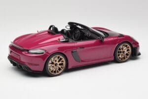 Porsche 718 982 Spyder RS Weissach Package Ruby Star Neo GT Spirit 1:18 GT486 Gyanta – 2. kép a 6-ből