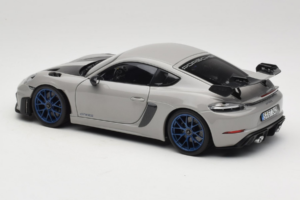 Porsche 718 Cayman 982 GT4 RS Weissach Package Chalk Norev 1:18 187253 Fém – 7. kép a 8-ből