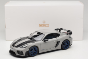 Porsche 718 Cayman 982 GT4 RS Weissach Package Chalk Norev 1:18 187253 Fém – 8. kép a 8-ből