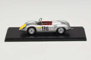 Porsche 718 RS 61 #136 S. Moss / G. Hill Porsche KG Targa Florio 1961 Spark 1:43 S4149 Gyanta