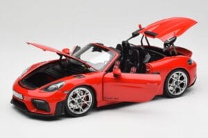 Porsche 718 Spyder RS Guards Red Norev 1:18 187271 Fém – 2. kép a 8-ből