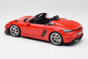 Porsche 718 Spyder RS Guards Red Norev 1:18 187271 Fém – 7. kép a 8-ből