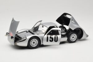 Porsche 904 GTS #150 E. Bohringer Rally Monte Carlo 1965 Class Winner Minichamps 1:18 180656750 Fém – 2. kép a 8-ből
