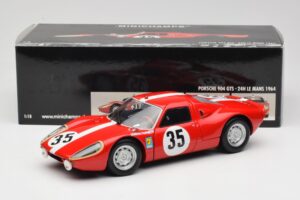 Porsche 904 GTS #35 H. Muller 24 Hours of Le Mans 1964 Minichamps 1:18 180646735 Fém – 8. kép a 8-ből