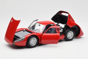 Porsche 904 GTS Piros Minichamps 1:18 180067720 Fém – 2. kép a 7-ből