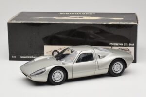 Porsche 904 GTS Ezüst Minichamps 1:18 180067722 Fém – 8. kép a 8-ből