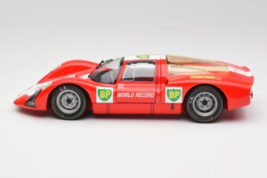 Porsche 906E BP World Record Runs Monza 1967 Minichamps 1:18 100676100 Fém – 4. kép a 8-ből