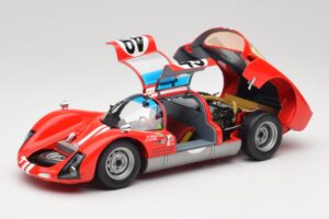 Porsche 906K #49 R. Vogele / J. Siffert 12 Hours of Sebring 1966 Minichamps 1:18 100666149 Fém – 2. kép a 8-ből