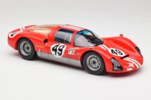 Porsche 906K #49 R. Vogele / J. Siffert 12 Hours of Sebring 1966 Minichamps 1:18 100666149 Fém – 6. kép a 8-ből