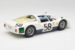 Porsche 906K #58 G. Klass / R. Stommelen 24 Hours of Le Mans 1966 Minichamps 1:18 100666158 Fém – 3. kép a 8-ből