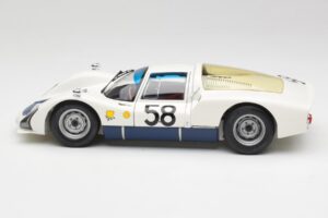 Porsche 906K #58 G. Klass / R. Stommelen 24 Hours of Le Mans 1966 Minichamps 1:18 100666158 Fém – 4. kép a 8-ből