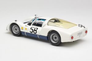 Porsche 906K #58 G. Klass / R. Stommelen 24 Hours of Le Mans 1966 Minichamps 1:18 100666158 Fém – 7. kép a 8-ből