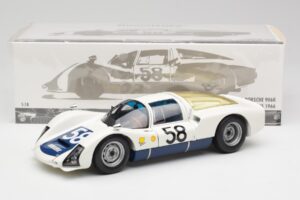 Porsche 906K #58 G. Klass / R. Stommelen 24 Hours of Le Mans 1966 Minichamps 1:18 100666158 Fém – 8. kép a 8-ből