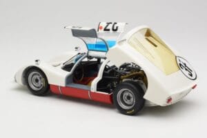 Porsche 906 K #37 V. Elford / B. Pon Porsche System 24 Hours of Le Mans 1967 Minichamps 1:18 100676137 Fém – 5. kép a 8-ből