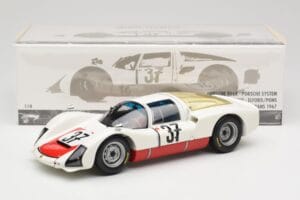 Porsche 906 K #37 V. Elford / B. Pon Porsche System 24 Hours of Le Mans 1967 Minichamps 1:18 100676137 Fém – 8. kép a 8-ből