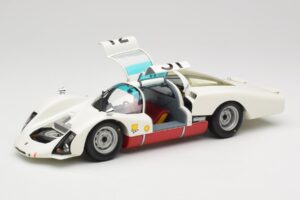 Porsche 906 LH #31 H. Herrmann / H. Linge Porsche System Engineering 24 Hours of Le Mans 1966 Minichamps 1:18 100666131 Fém – 2. kép a 8-ből