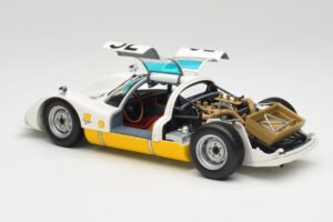 Porsche 906LH #32 Porsche System Engineering G. Schutz / P. De Klerk 24 Hours of Le Mans 1966 Minichamps 1:18 100666132 Fém – 5. kép a 8-ből