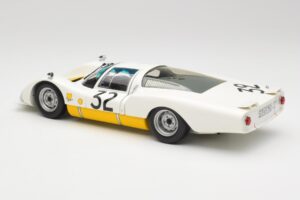 Porsche 906LH #32 Porsche System Engineering G. Schutz / P. De Klerk 24 Hours of Le Mans 1966 Minichamps 1:18 100666132 Fém – 7. kép a 8-ből