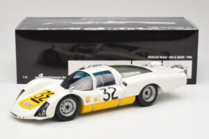 Porsche 906LH #32 Porsche System Engineering G. Schutz / P. De Klerk 24 Hours of Le Mans 1966 Minichamps 1:18 100666132 Fém – 8. kép a 8-ből