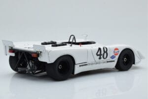 Porsche 908/02 #48 S. McQueen / P. Revson 12 Hours of Sebring 2nd Place Post Race Version 1970 AUTOart 1:18 87072 Fém – 3. kép a 8-ből