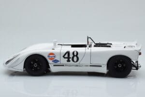 Porsche 908/02 #48 S. McQueen / P. Revson 12 Hours of Sebring 2nd Place Post Race Version 1970 AUTOart 1:18 87072 Fém – 4. kép a 8-ből