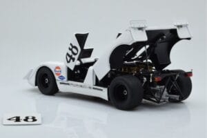 Porsche 908/02 #48 S. McQueen / P. Revson 12 Hours of Sebring 2nd Place Post Race Version 1970 AUTOart 1:18 87072 Fém – 5. kép a 8-ből