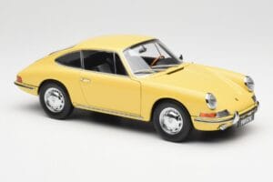 Porsche 911 901 Champagne Sárga Kyosho 1:18 08969Y Fém – 6. kép a 8-ből