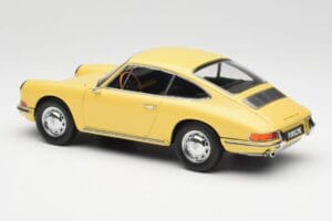 Porsche 911 901 Champagne Sárga Kyosho 1:18 08969Y Fém – 7. kép a 8-ből