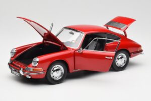 Porsche 911 901 Signal Piros Kyosho 1:18 08969R Fém – 2. kép a 8-ből