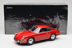 Porsche 911 901 Signal Piros Kyosho 1:18 08969R Fém – 8. kép a 8-ből