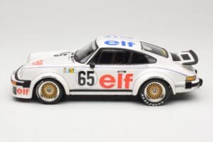 Porsche 934 Kremer Racing #65 B. Wollek / D. Pironi / M-C. Beaumont 24 Hours of Le Mans 1976 Minichamps 1:18 155766465 Fém – 3. kép a 6-ből